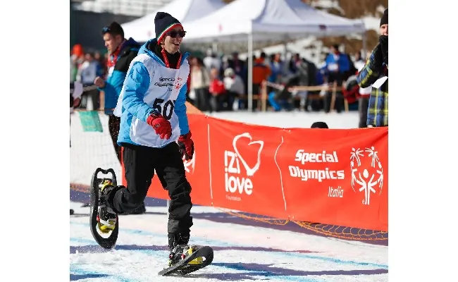I dipendenti Snaitech in pista con gli atleti di Special Olympics Italia