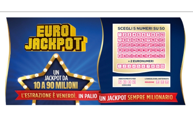 EuroJackpot centrati sei 5+1 da 355 mila euro ciascuno nel concorso di venerdì 31 dicembre 2021