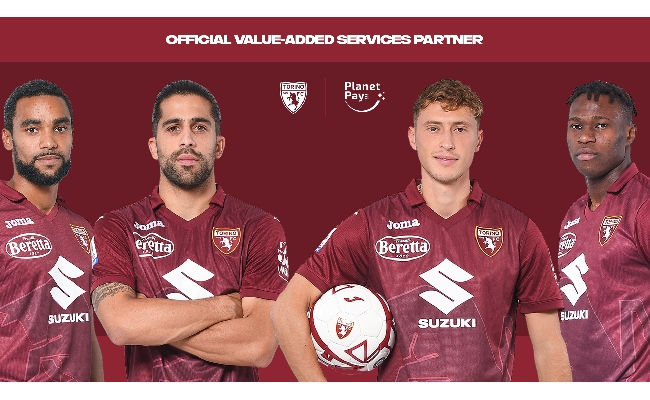 PlanetPay365 è Official Value Added Services Partner del Torino FC