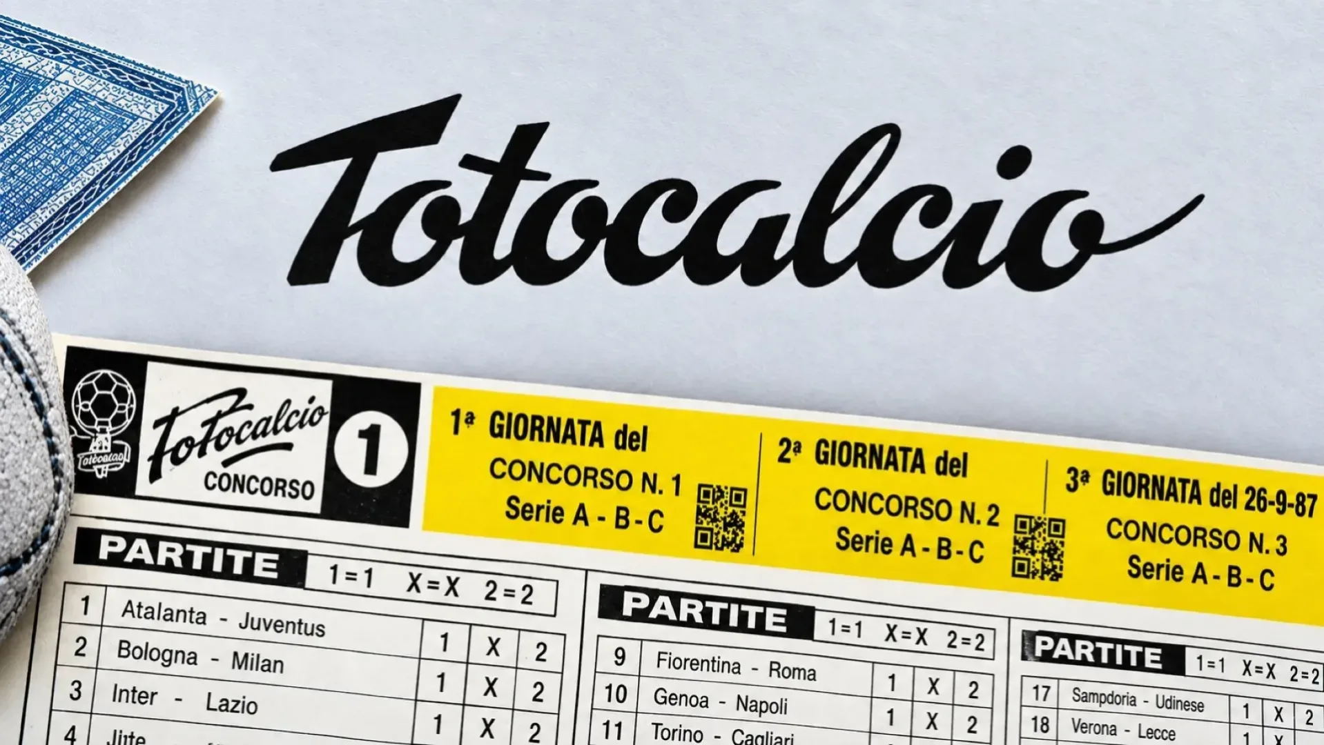 Totocalcio: nessun "13" nell'ultimo concorso, giocate oltre 30mila schedine