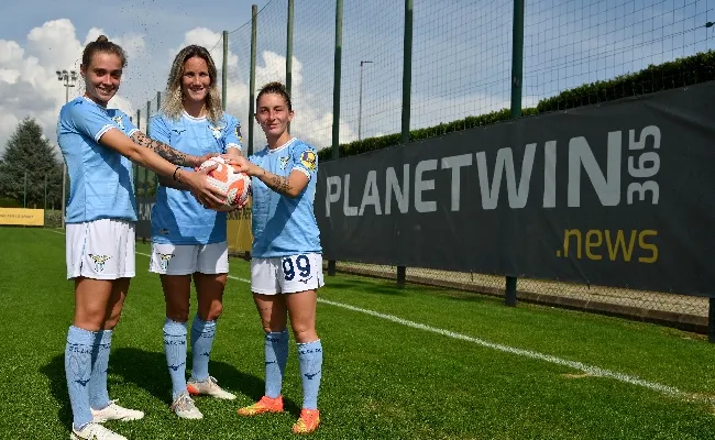 Planetwin365.news, nasce la partnership con la S.S. Lazio Women