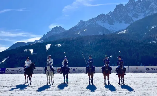 Valcastello Snow Polo Showcase: Italia e Francia celebrano lo spirito olimpico sulle Dolomiti
