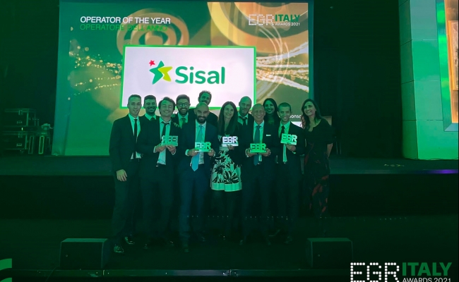 Record di riconoscimenti per Sisal agli EGR Awards 2021