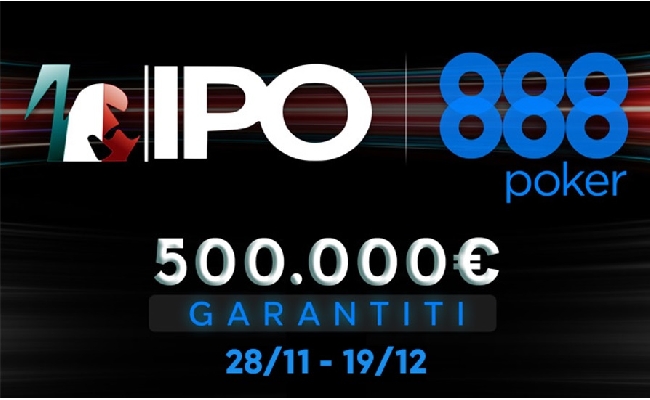 ipo online Series 2021 poker 888 premi garantiti
