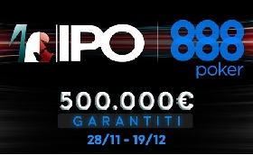 ipo online Series 2021 poker 888 premi garantiti