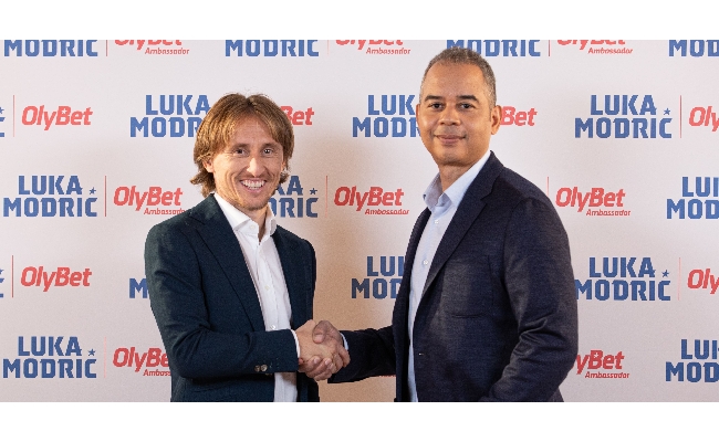 Olybet sigla una partnership con il calciatore del Real Madrid Luka Modric