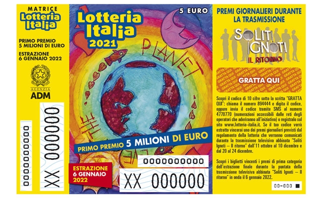 Lotteria Italia Sardegna: in regione venduti oltre 68 mila biglietti a Sassari quasi 23 tagliandi staccati 
