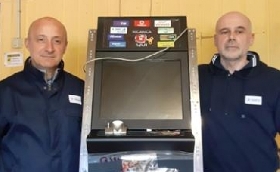 Gioco illegale Adm totem Reggio Emilia