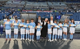 PlanetPay365 e S.S. Lazio presentano all'Olimpico il progetto a sostegno dei bambini della onlus So.Spe