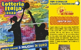Lotteria Italia 2022 Prima Categoria