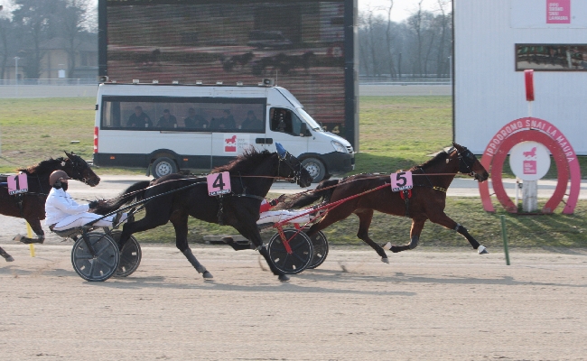 Ippica: il giovedì all'ippodromo Snai La Maura con un super Alessandro Gocciadoro