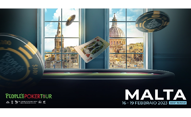 Il People's Poker Tour vola verso Malta oltre duecento i qualificati al main event