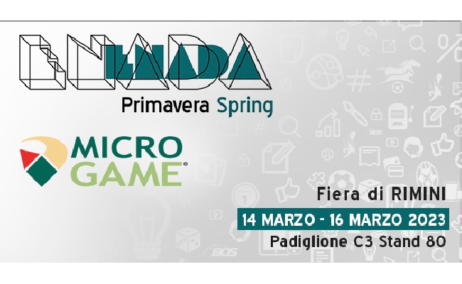 Ad Enada Primavera Microgame pronta ad annunciare un’importante novità per tutti gli operatori