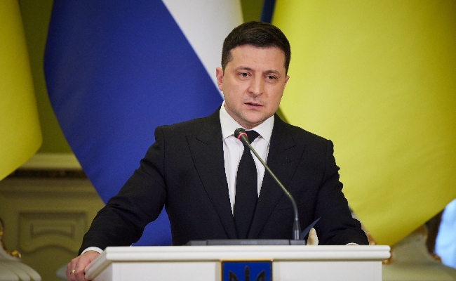 Ucraina presidente Zelensky scommesse Russia 