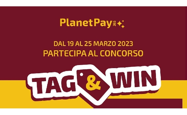 PlanetPay365 insieme con il Torino FC: live fino al 25 marzo il concorso TageWin dedicato ai tifosi granata