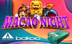 Giochi omologata Macao Night multigame partnership Cristaltec Bakoo