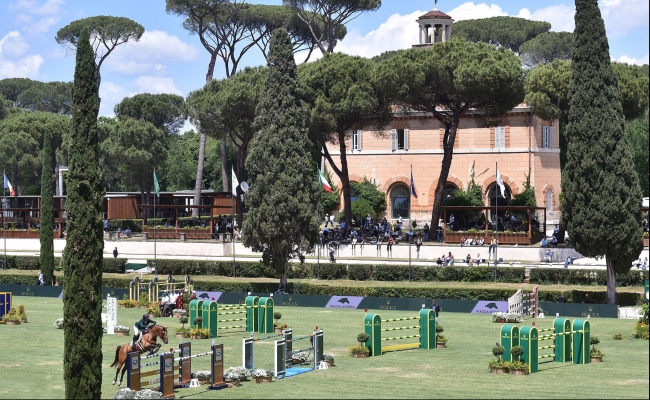 Piazza Siena gare Villa Borghese CSIO Roma