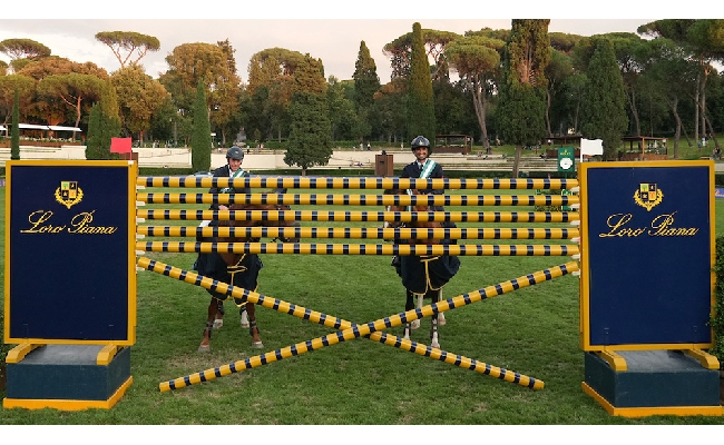 Piazza di Siena: premio n. 9 Sei Barriere Loro Piana Bicocchi e Whitaker alla pari fino a 1 95