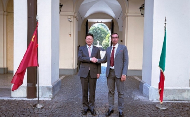 Adm direttore Alesse incontra delegazione cinese possibilità riprendere programmi collaborazione
