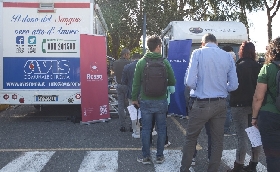 Lottomatica e Rosso insieme per una giornata dedicata alla donazione del sangue.