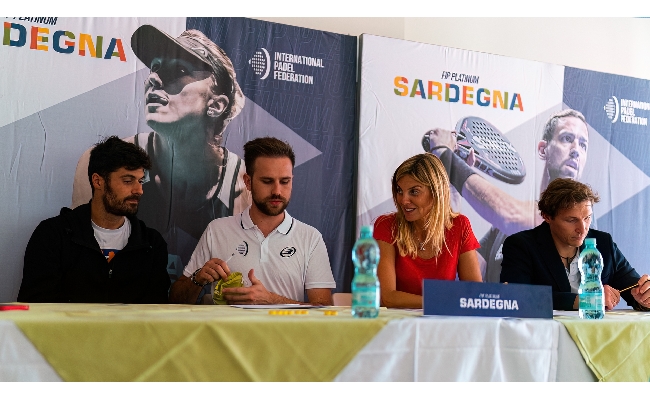 Padel FIP PLATINUM Sardegna tabelloni martedì parte main draw