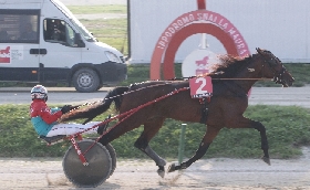  All'Ippodromo Snai La Maura super Folletocar che si aggiudica il Premio Scuderia Esagono clou del martedì di trotto a Milano