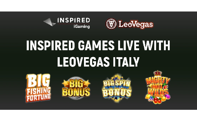 Su LeoVegas.it nuove emozioni con i giochi del provider internazionale Inspired