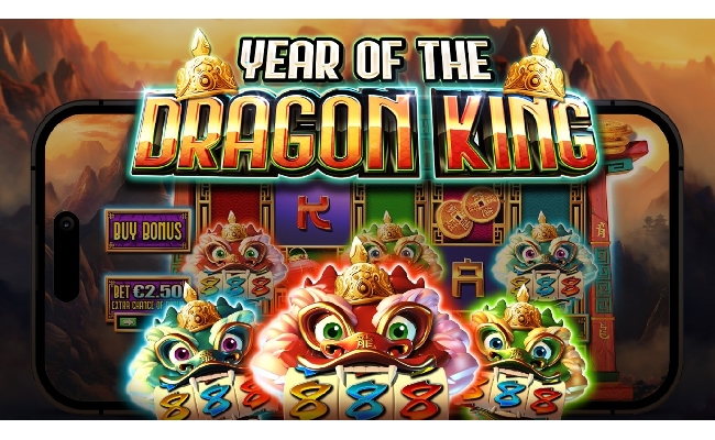 PRAGMATIC PLAY YEAR OF THE DRAGON KING IN ESCLUSIVA SU EPLAY24.