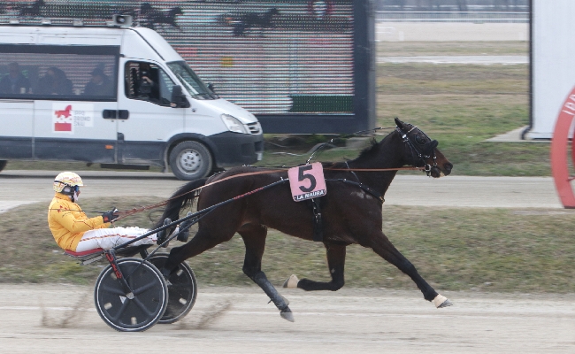 Ippica: nel mercoledì di trotto all'ippodromo Snai La Maura Cosmo Spritz si beve tutti e fa il record della pista