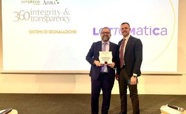 Anticorruzione compliance premiata Lottomatica