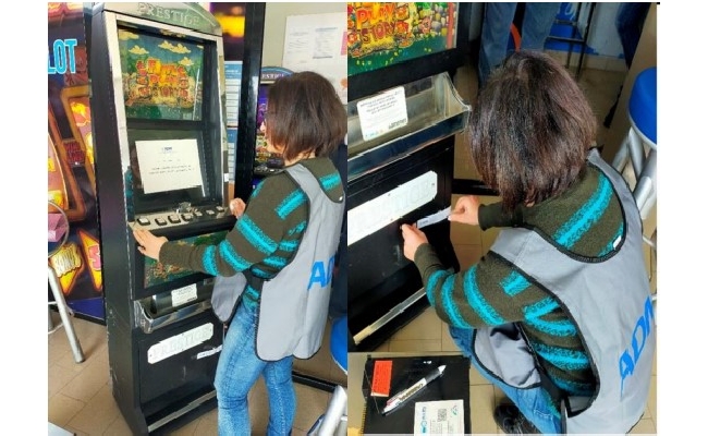 gioco illegale adm vasto sequestro