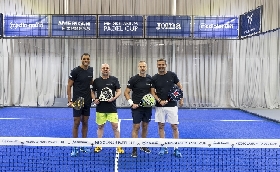 Mediolanum Padel Cup 2024 grande spettacolo fasi finali torneo Open Fitp Vip Legend pallone Dida Panucci Di Biagio Marcolin