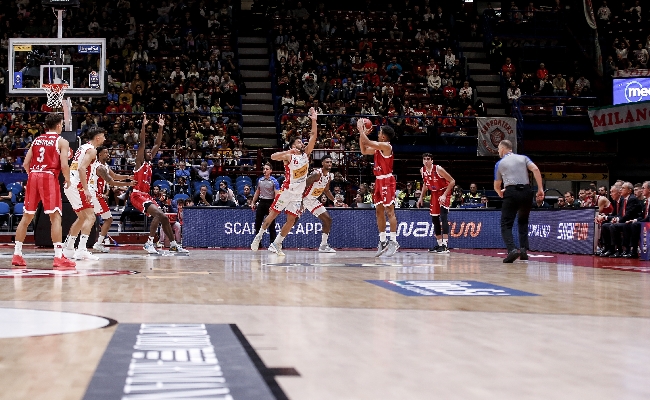 SNAIFUN MATCH SPONSOR DI OLIMPIA MILANO  NAPOLI BASKET DOMENICA 24 MARZO AL FORUM DI ASSAGO