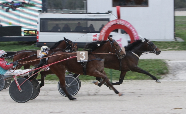 ALL’IPPODROMO SNAI LA MAURA TANTA CARISMA AV NEL TROTTO MONTATO PER IL PREMIO LUCCIO ZUCCHETTI. GIOVEDÌ 25 ULTIMA DI APRILE CON IL GRAN PREMIO ETTORE E MARIO BARBETTA