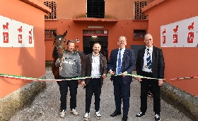 ALL’IPPODROMO SNAI SESANA DI MONTECATINI PRESENTATA LA 109^ STAGIONE DI TROTTO E INAUGURATO IL CENTRO DI ALLENAMENTO ALLA PRESENZA DEL SOTTOSEGRETARIO LA PIETRA DEL SINDACO BARONCINI E DEL DIRETTORE STOPPINI