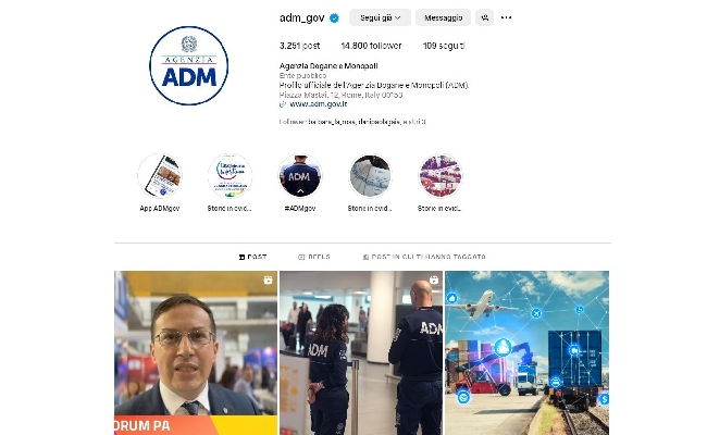 ARCADIA MOOD: IL PRIMATO DELLA COMUNICAZIONE DIGITALE ALL'AGENZIA DELLE DOGANE E MONOPOLI