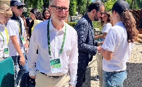 Fabio Fazio: Che tempo che fa sull'Ovale Piazzerei la Littizzetto a cavallo per non farla scendere più...