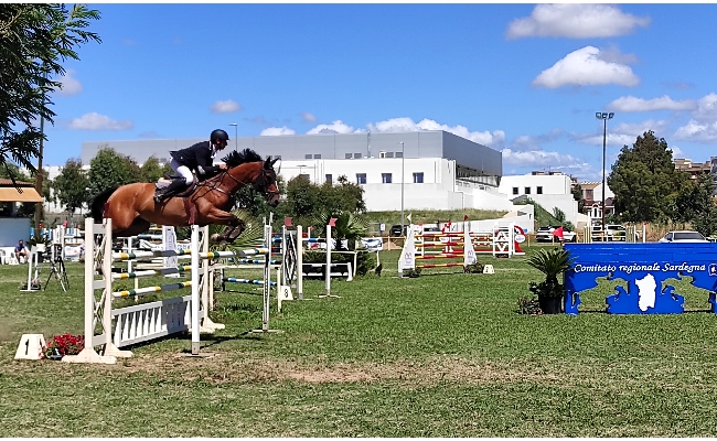 Salto ostacoli Soe Oristano Gianleonardo Murruzzu Taissa Sarda campione sardo Antonio Meloni Vadir 