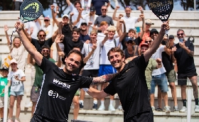 BNL Italy Major Premier Padel l'impresa di Bruno Iacovino: battuti i talenti spagnoli c'è il tabellone principale: “un sogno siamo due fucili che si divertono”