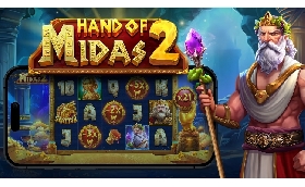 PRAGMATIC PLAY HAND OF MIDAS 2 IN ESCLUSIVA SU SISAL.