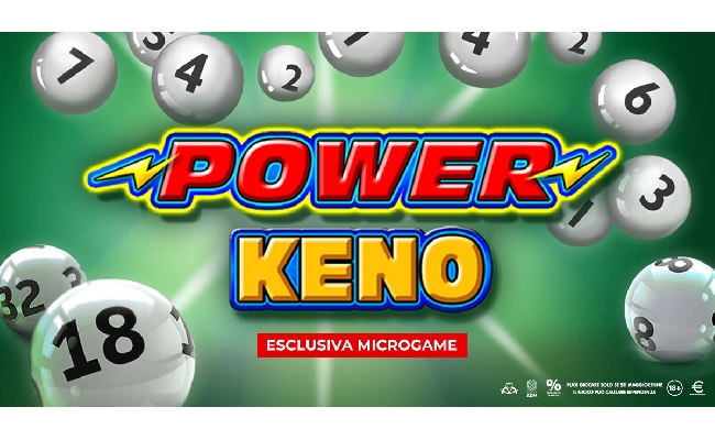 Casinò in esclusiva per il network Microgame arriva Power Keno