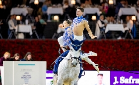  Volteggio: Pas de deux tutto d’oro per Greggio e Zanella nella finale di Coppa del Mondo 