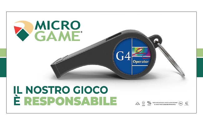 Microgame ottiene la certificazione G4 per il Gioco Responsabile 