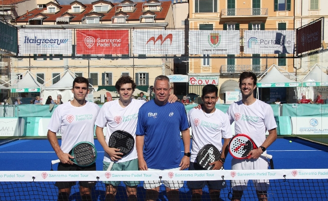Da nord a sud tutti in campo per Sanremo: parte l’avventura del Sanremo Padel Tour