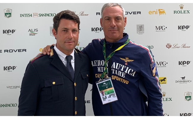 Il doppio derby a Piazza di Siena. Coata: La mia Roma andrà in Champions Marziani: Lazio non voglio la Conference e sogno il ritorno di Sarri