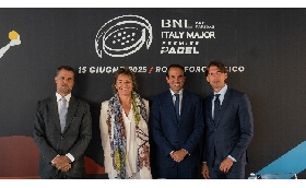 BNL Italy Major Premier Padel il Foro Italico accoglie le grandi stelle. Carraro: “Roma fino al 2030 e wild card alla campionessa olimpica Sara Errani”