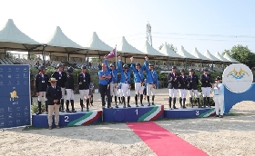 Equitazione Italia Campione d’Europa di salto ostacoli ‘Veterans’. Gli azzurri hanno bissato il successo dello scorso anno.