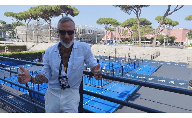 BNL Italy Major Premier Padel Gianluca Vacchi: “Lavoro per far innamorare gli americani del padel. Coello Tapia perfetti come un Rembrandt in salotto. Bela è stato Rafa Nole e Roger in un sol uomo” 