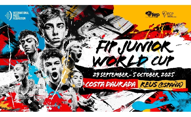 FIP Junior World Cup 2025 in campo il futuro del padel mondiale: dal 29 settembre al 5 ottobre la NextGen protagonista in Spagna