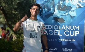 Marco Cassetta l'eroe azzurro del padel che ama la Sicilia: La maglia del Palermo Un omaggio a una terra che amo e al mio compagno Abbate